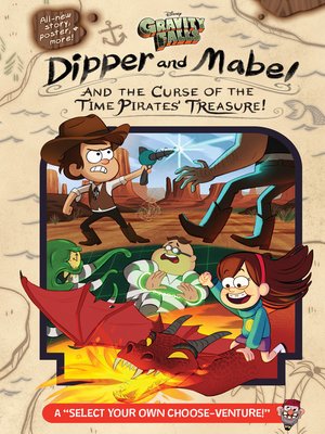 cover image of Dipper and Mabel and the Curse of the Time Pirates' Treasure!